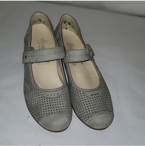 Semler mary jane clogs heels rockabilly U.S. 7.5 Germany Chunky Clogs